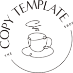 copy template shop logo stamp outline in black