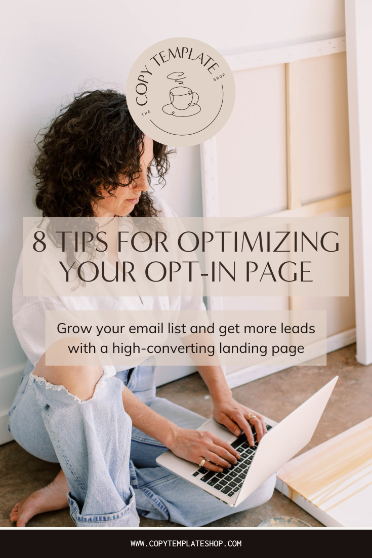 8 Tips for Optimizing Your Opt-In Page to Maximize Lead Generation