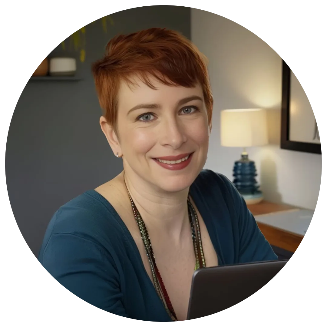 Megan Desjarlais of FloatingLotusDesign.com, Strongly Brewed Websites student testimonial