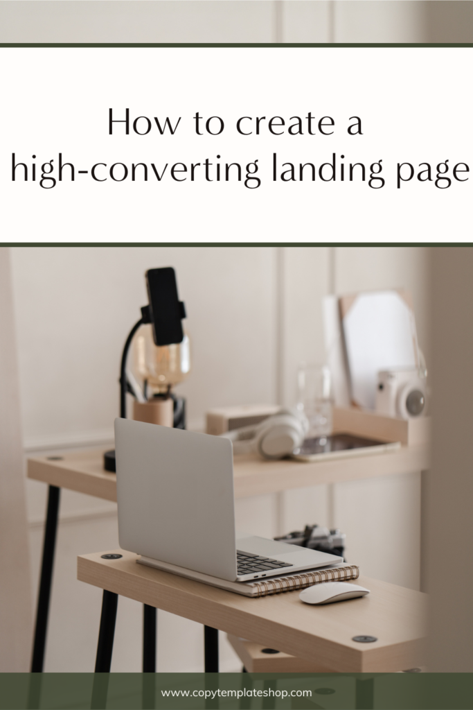 How to create a high-converting landing page