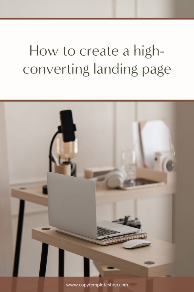 How to create a high-converting landing page