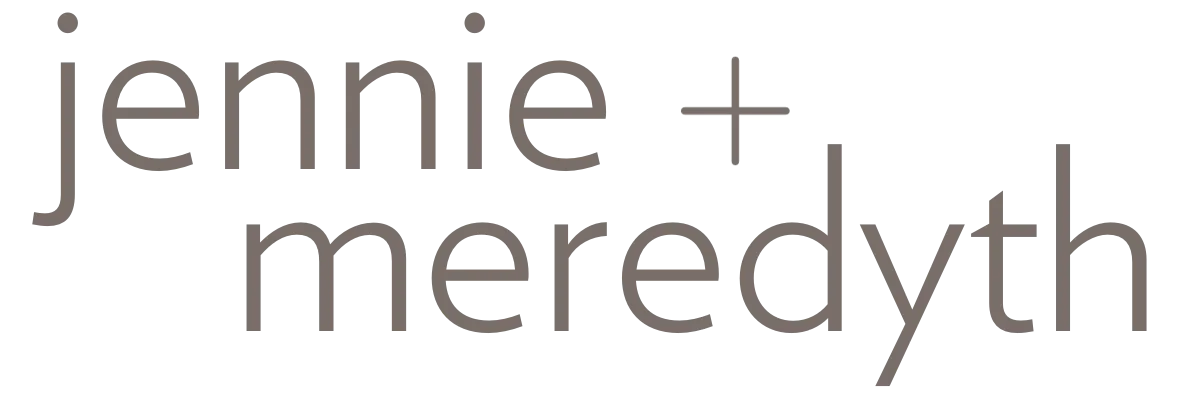 Jennie + Meredyth logo