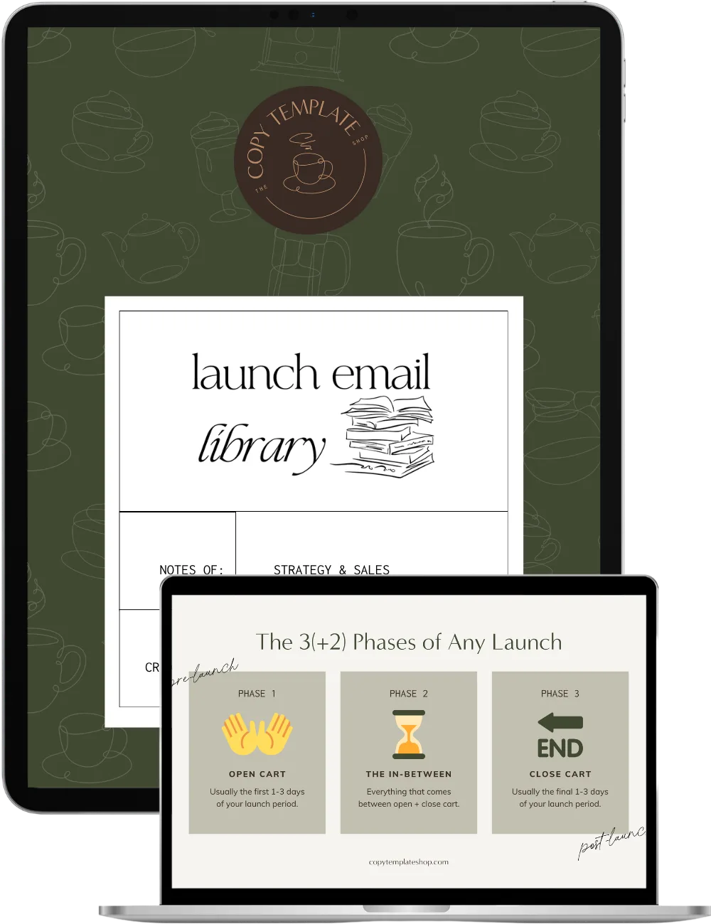 launch email library