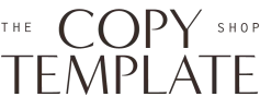 The Copy Template Shop logo